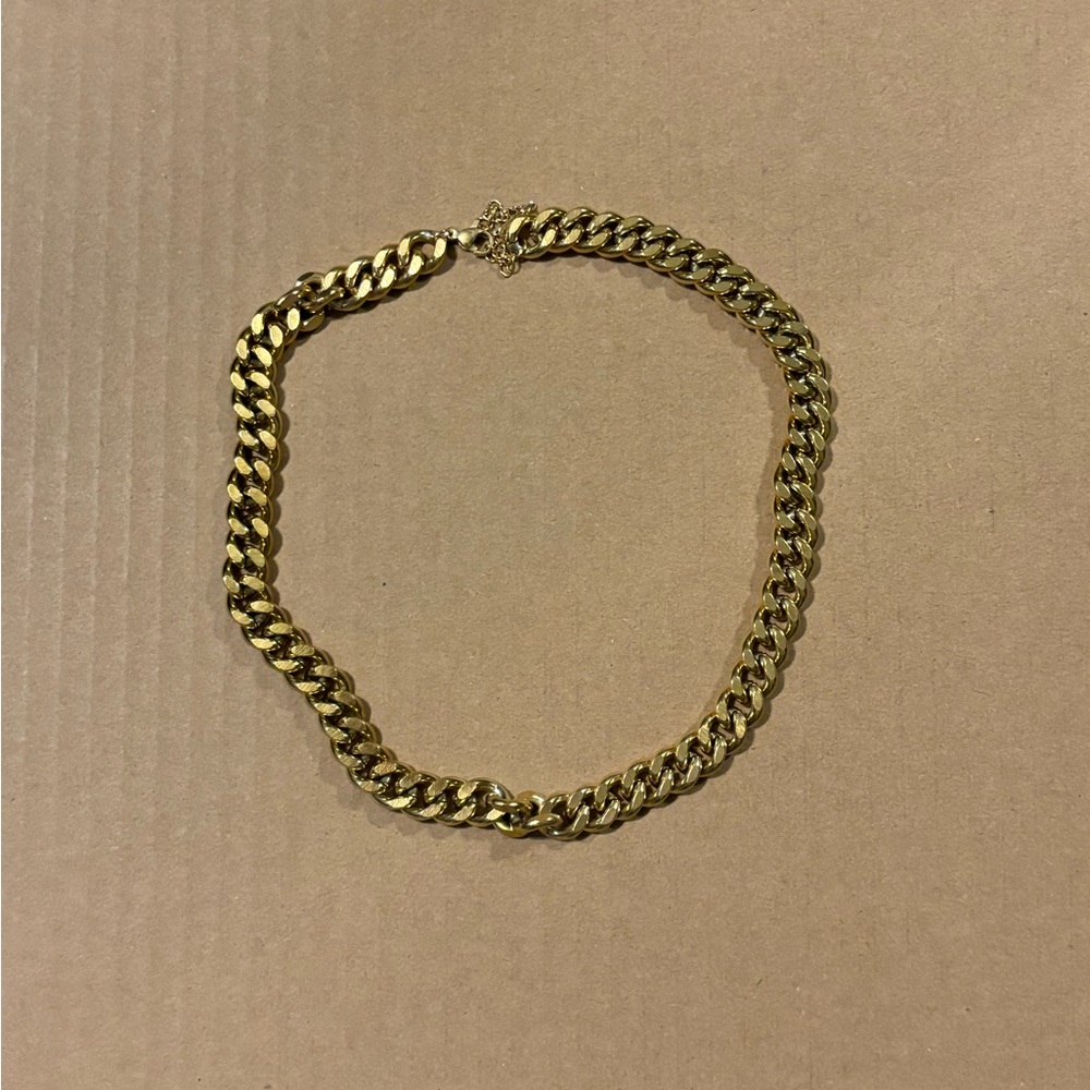 Gold Plated Chain Necklace